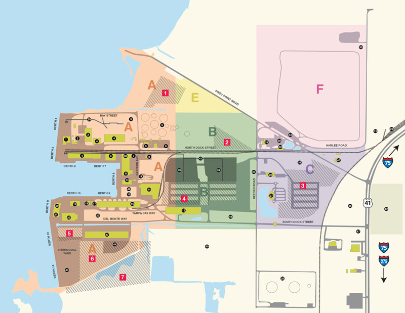 Port-Manatee Facility Map